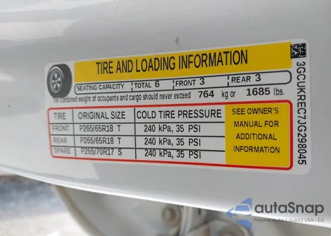 2018 Chevrolet Silverado 1500 1Lt from USA, damaged, VIN 3GCUKREC7JG298045